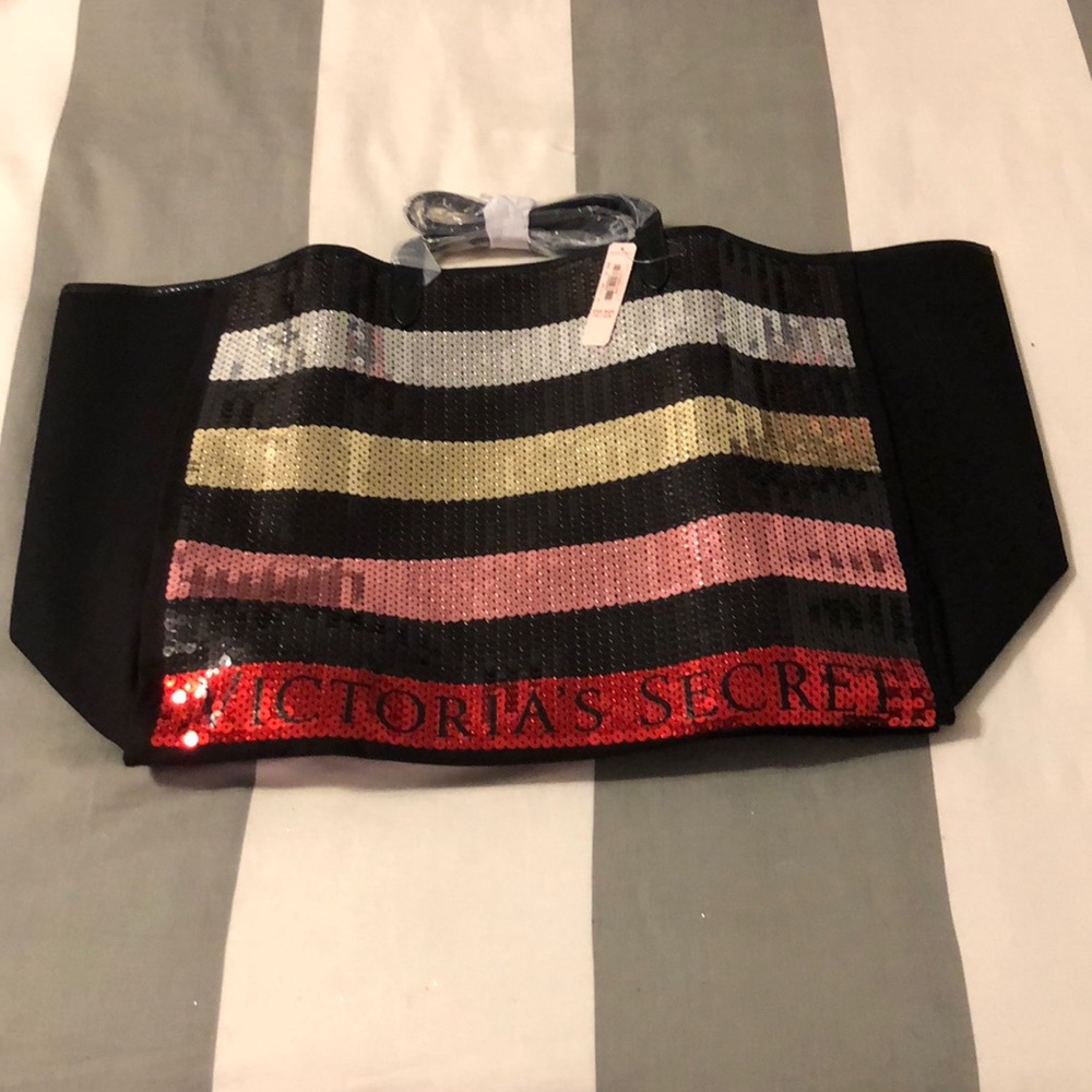Victoria’s Secret sequin tote bag, BNWT